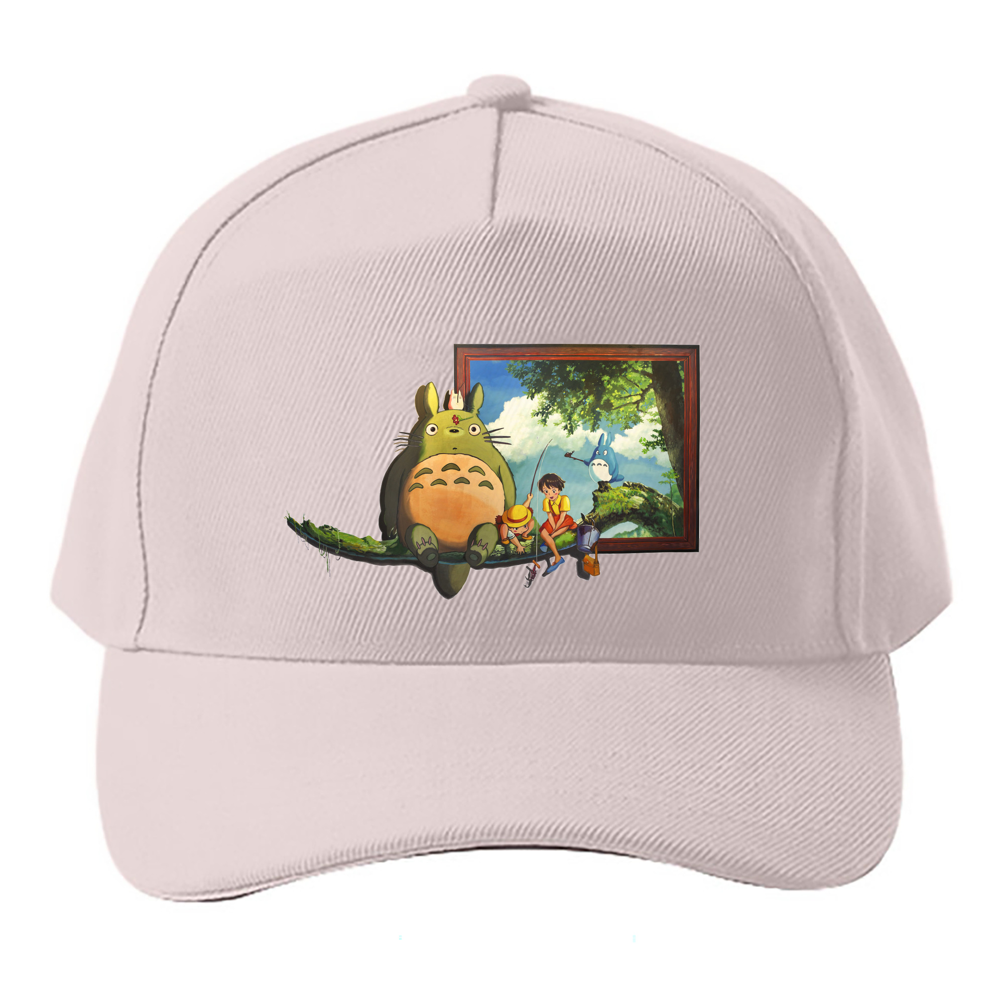 （画像用） となりのトトロ 草壁メイ 草壁サツキ My Neighbor Totoro Satsuki Kusakabe Mei Kusakabe ベースボールキャップ 綿100％ 男女兼用 帽子 スポーツ